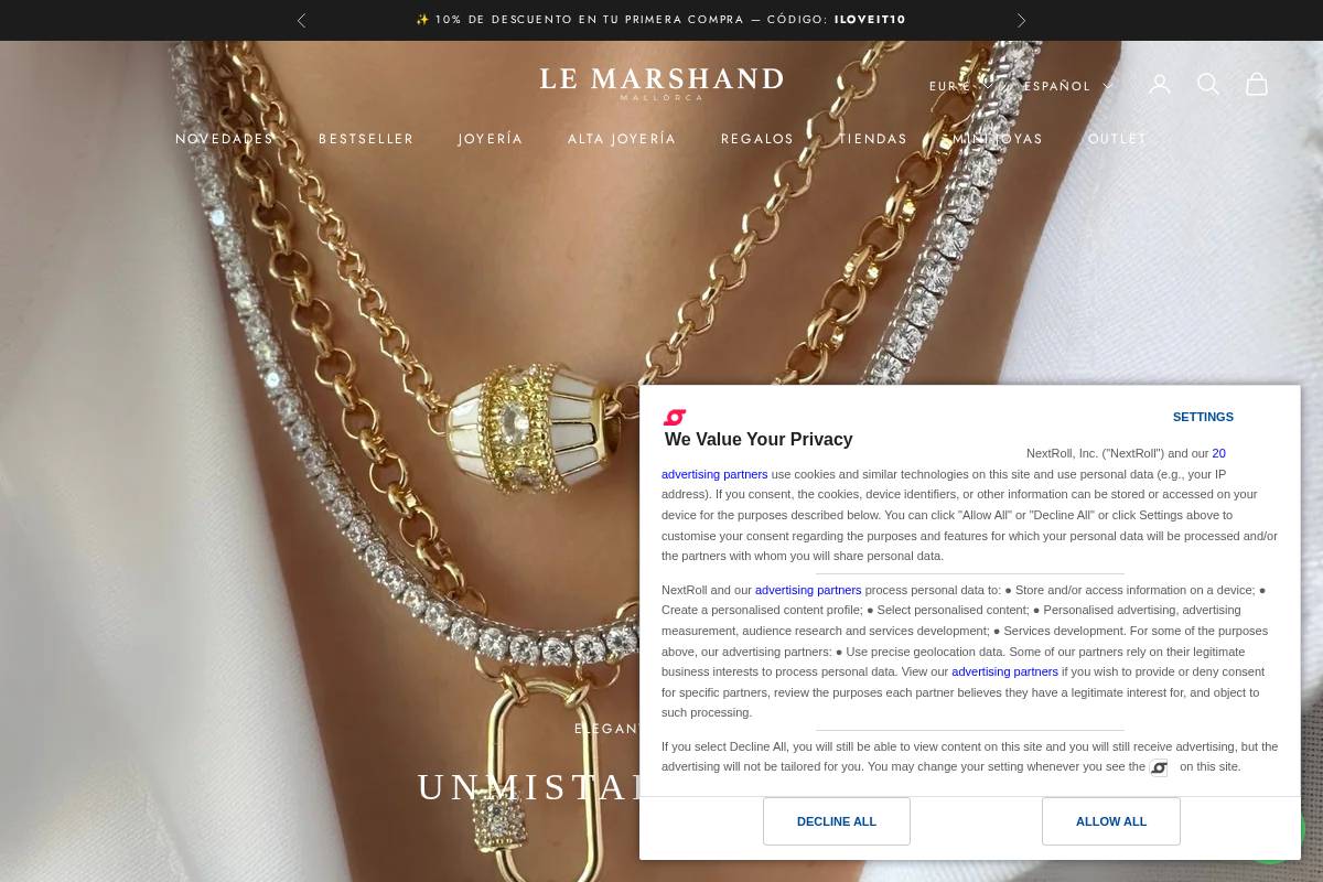 lemarshand.com homepage screenshot