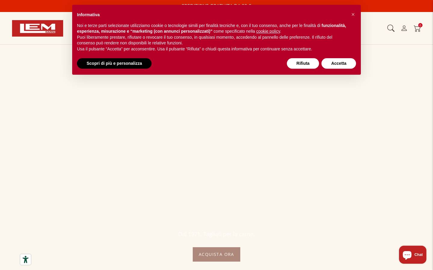 Lemcarni homepage screenshot