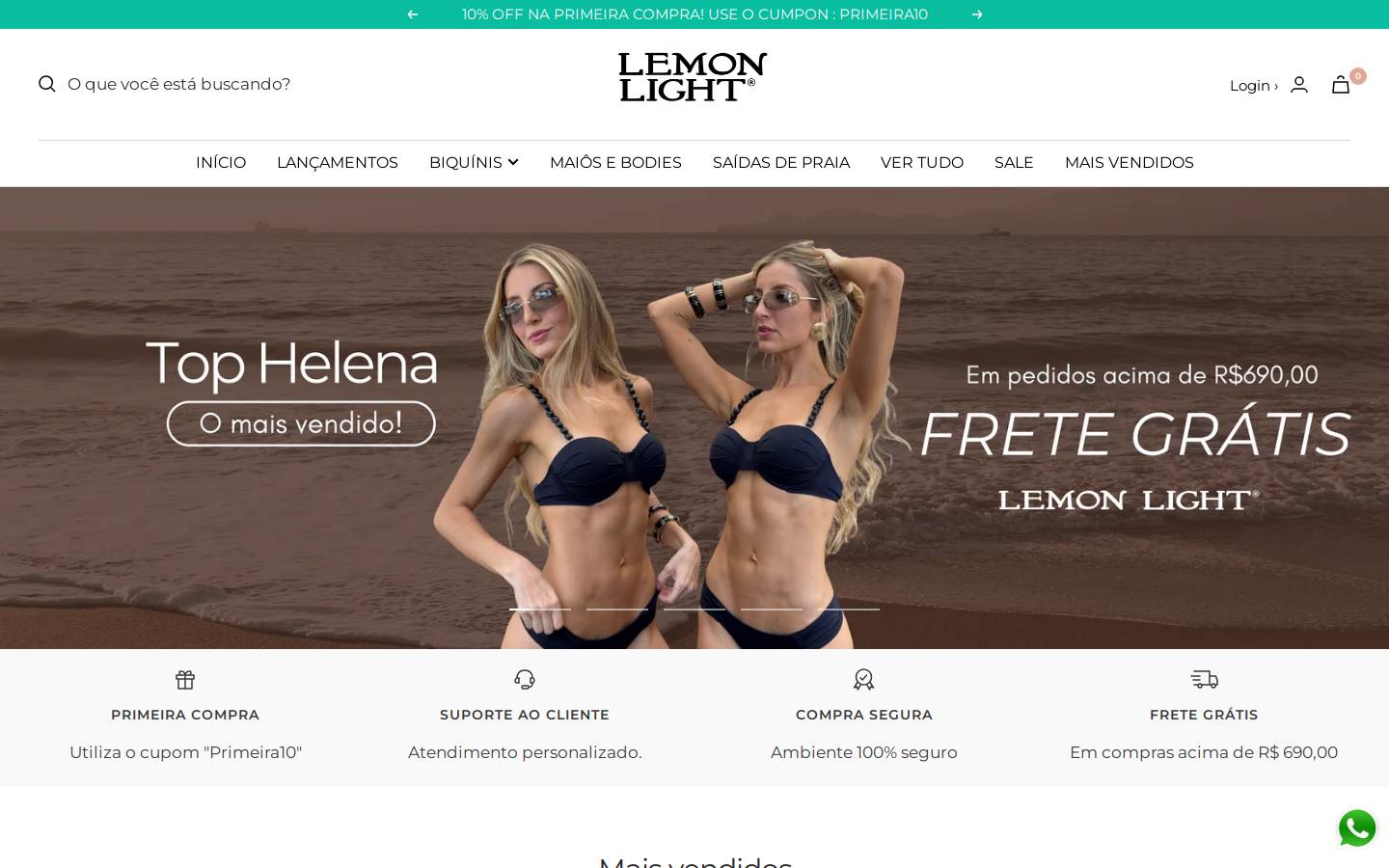 Lemonlight homepage screenshot