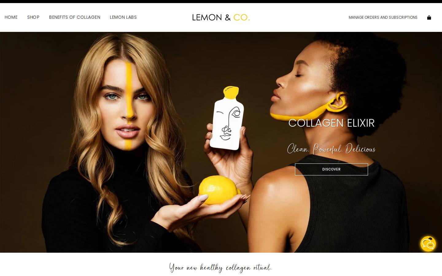 lemonnco.com homepage screenshot