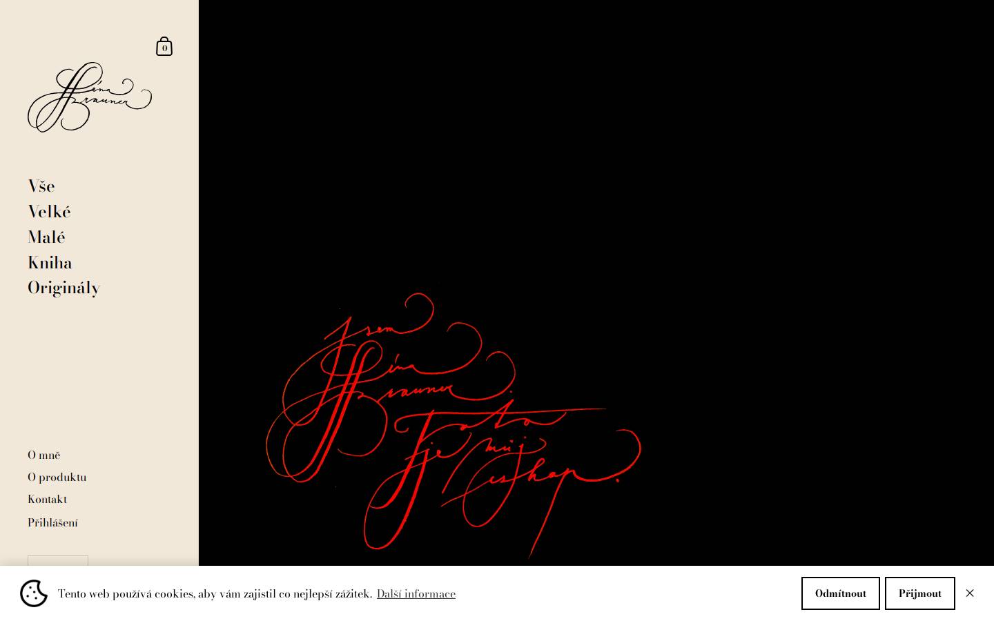 lenabrauner.art homepage screenshot