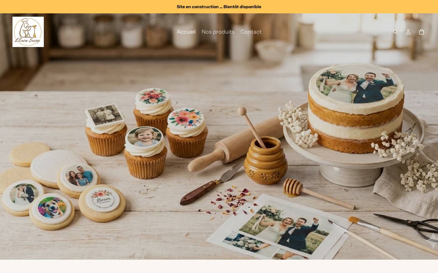 lencresucree.com homepage screenshot