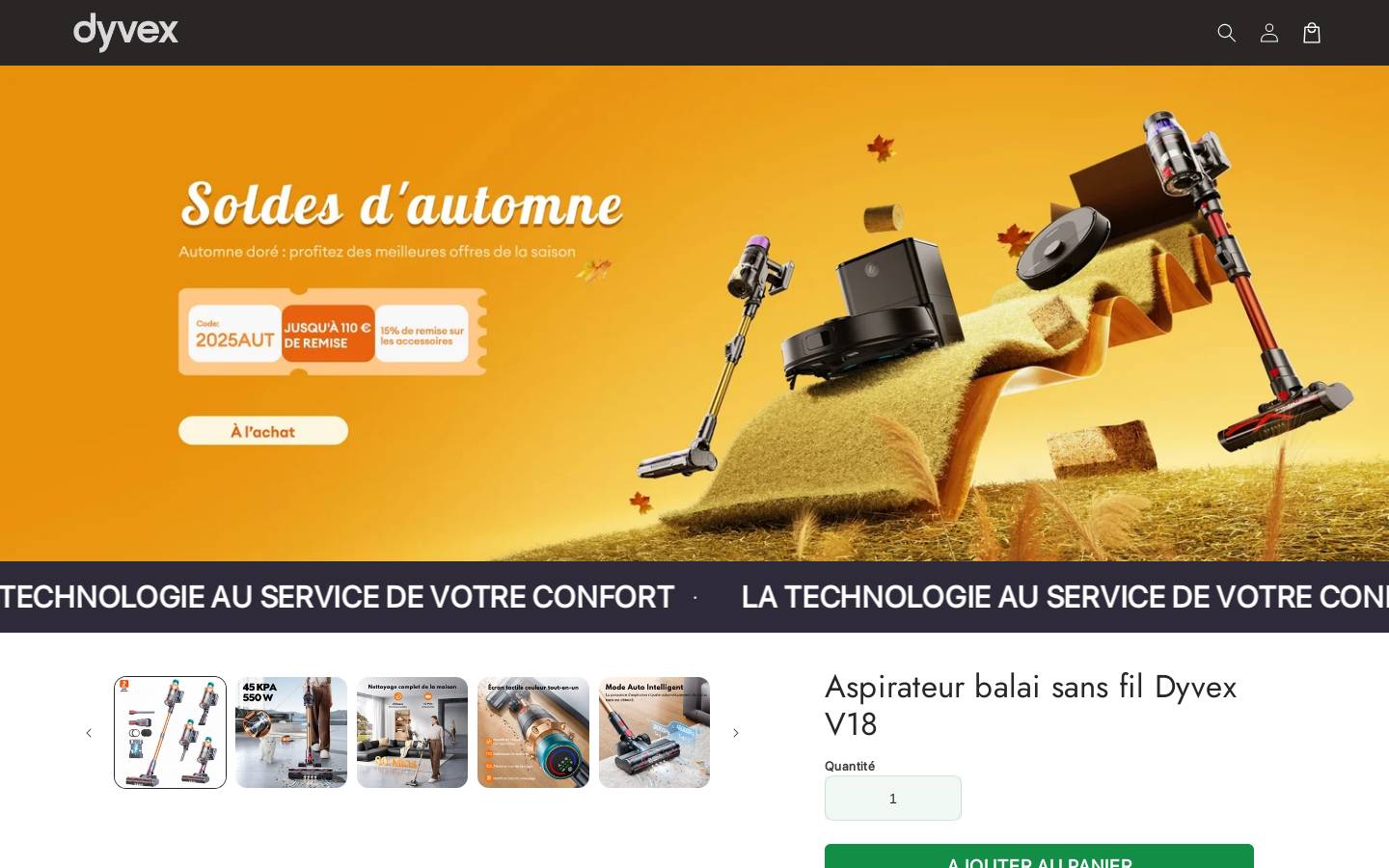 Lenoro homepage screenshot