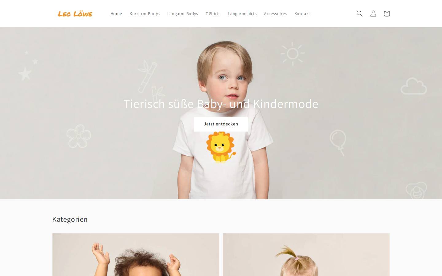 leo-loewe.com homepage screenshot