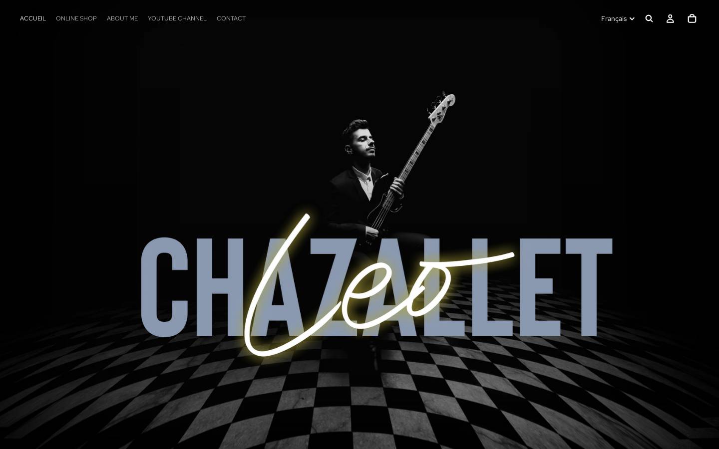 leochazallet.com homepage screenshot