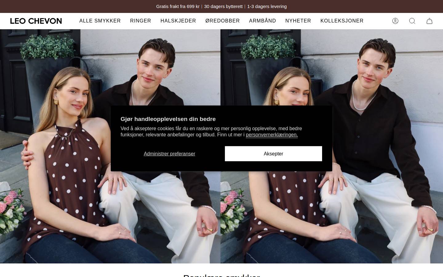 Leochevon homepage screenshot