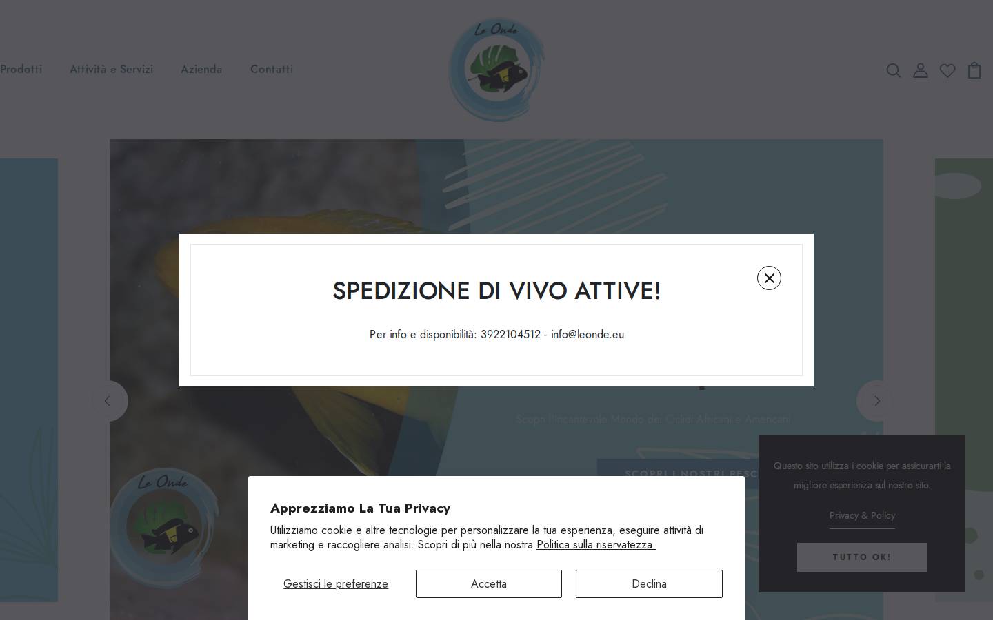 leonde.eu homepage screenshot