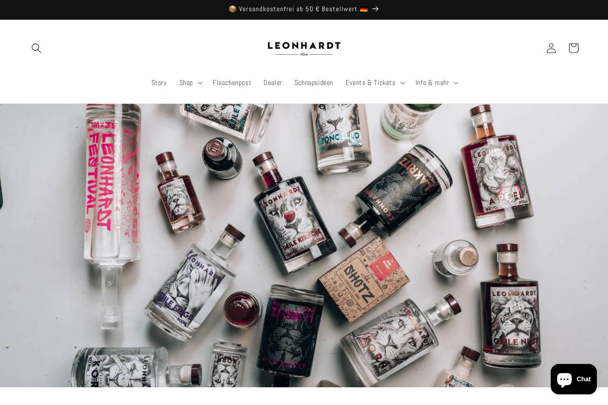 leonhardt-korn.de homepage screenshot