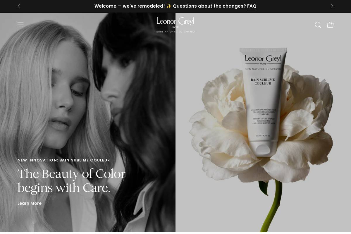 leonorgreyl-usa.com homepage screenshot