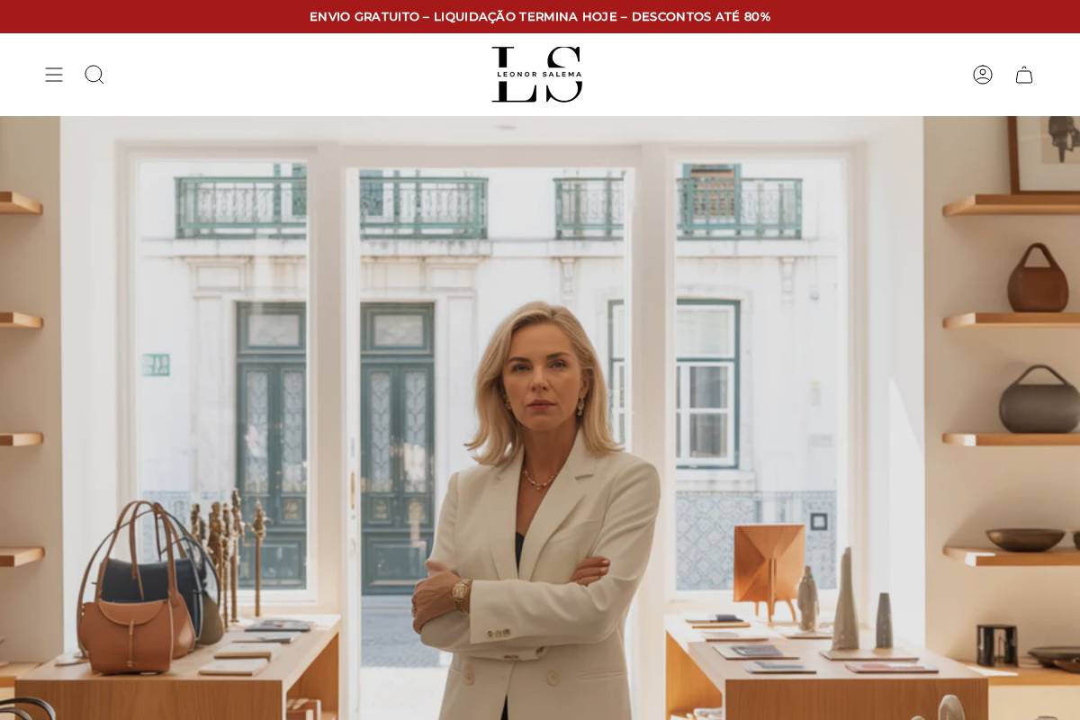 leonorsalema.pt homepage screenshot