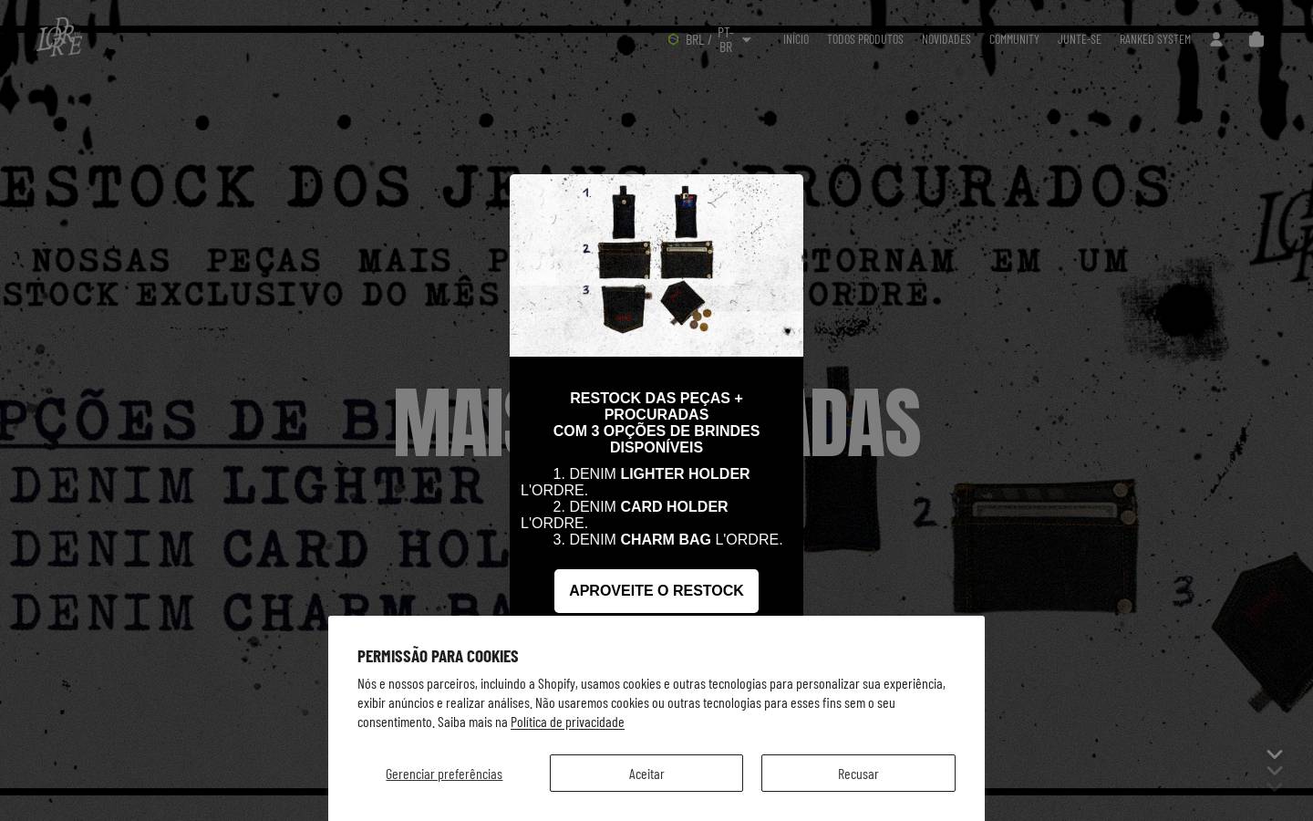 leordre.com homepage screenshot