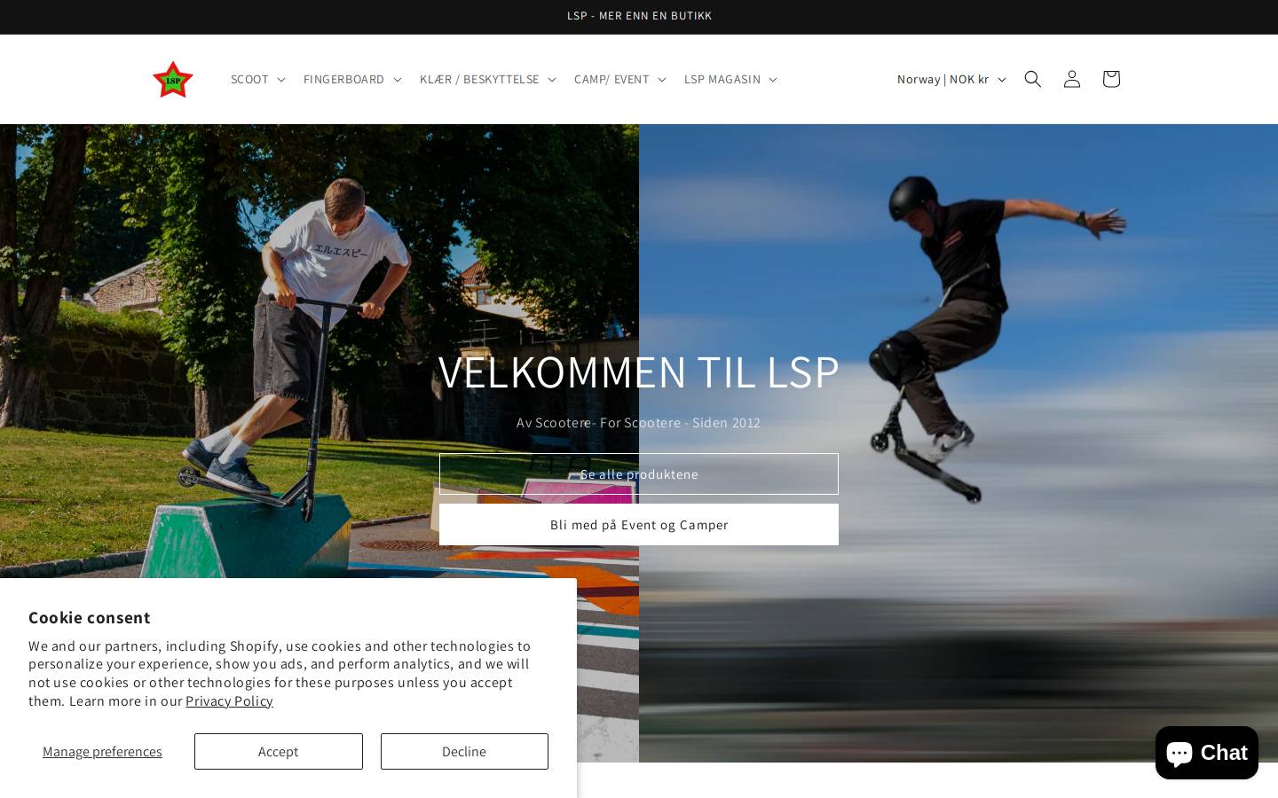 leos.no homepage screenshot