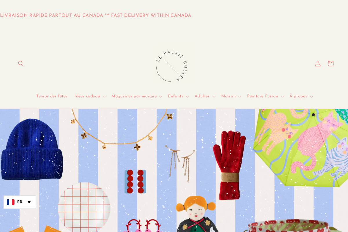 LePalaisBulles homepage screenshot