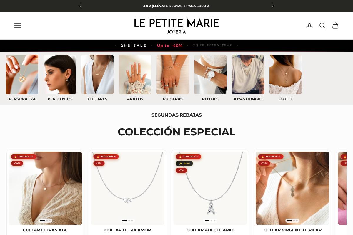 LE PETITE MARIE homepage screenshot