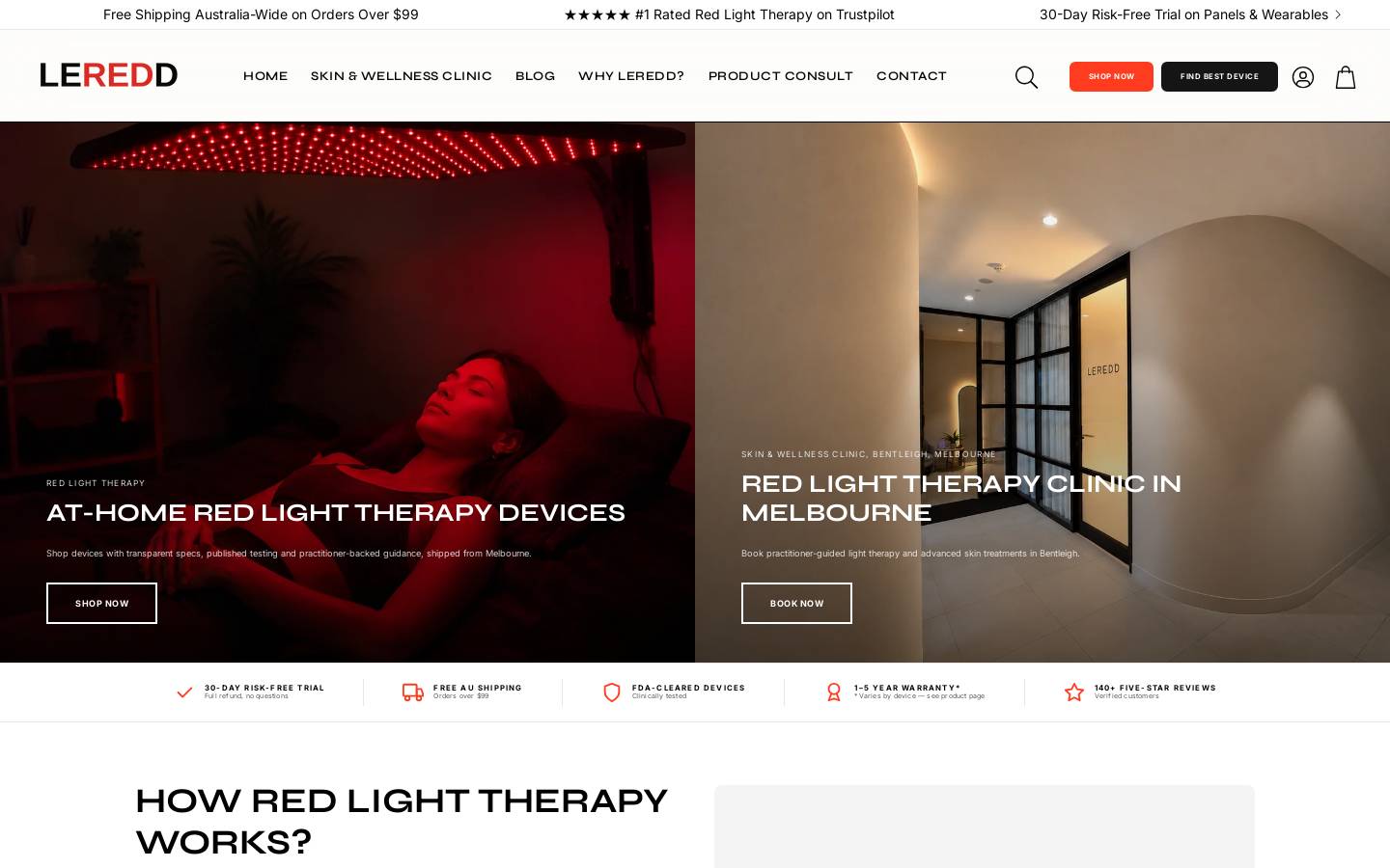 leredd.com homepage screenshot