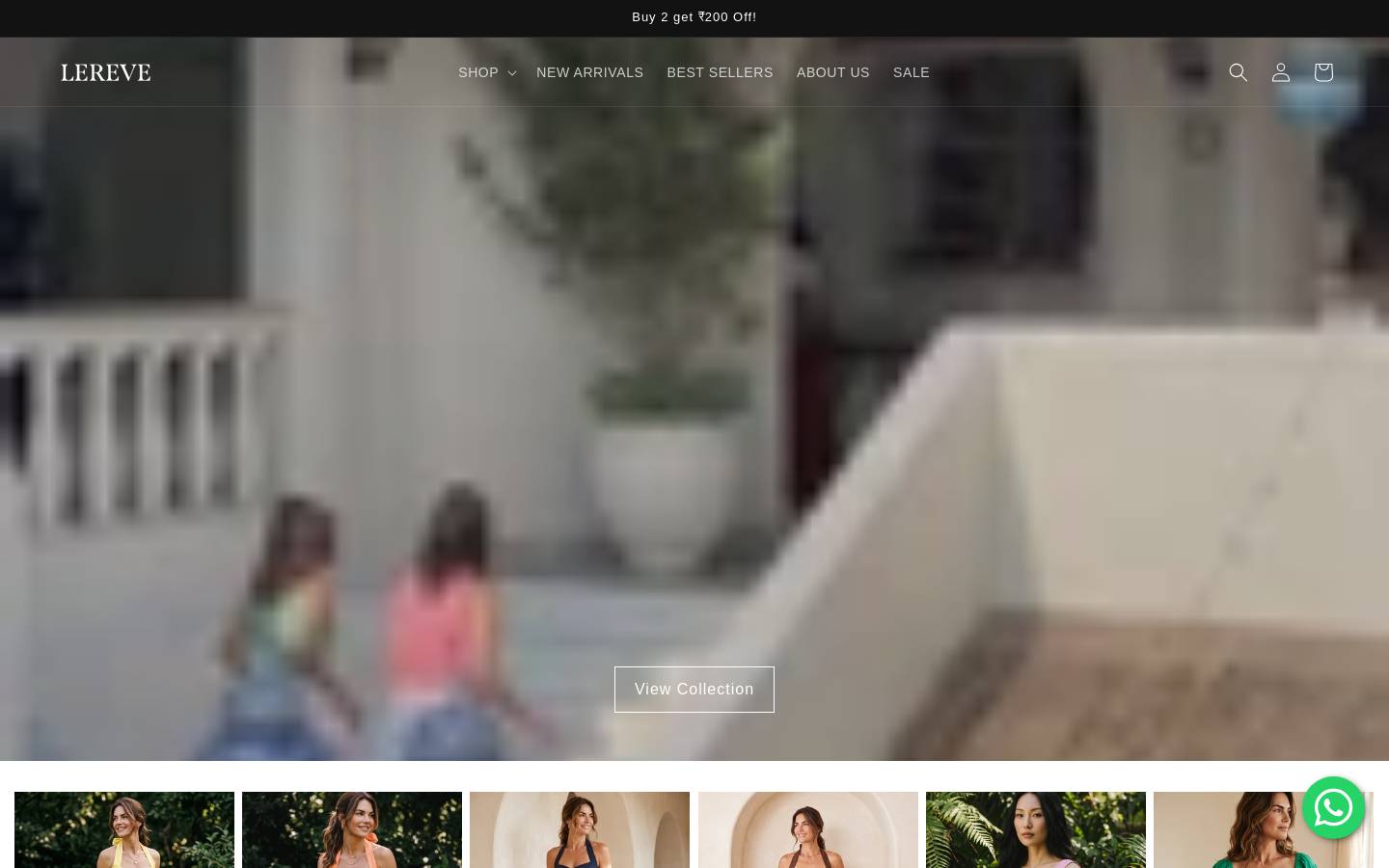 lerevelife.com homepage screenshot