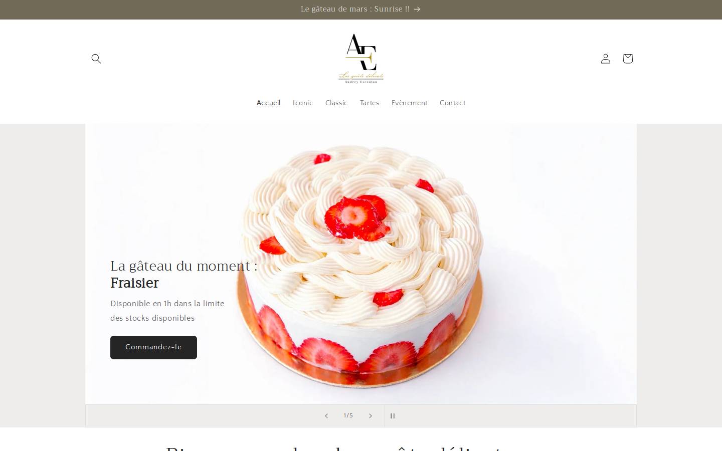 les-gouts-delicats.fr homepage screenshot