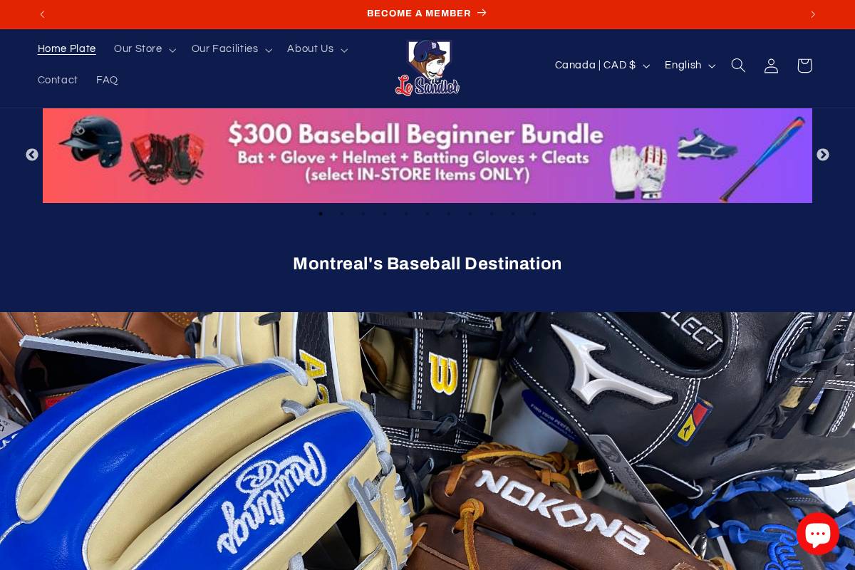 lesandlot.com homepage screenshot