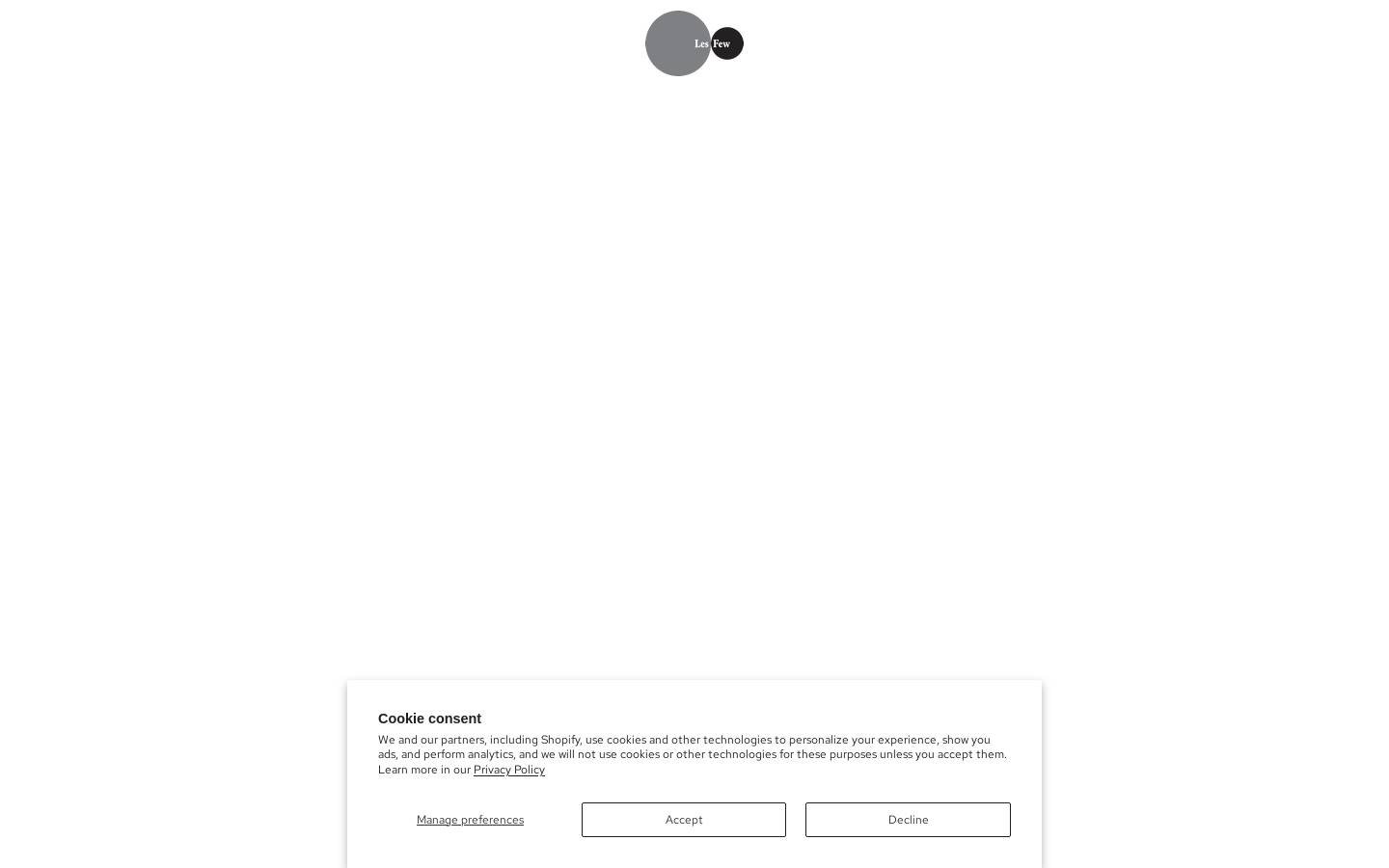 lesfew.com homepage screenshot