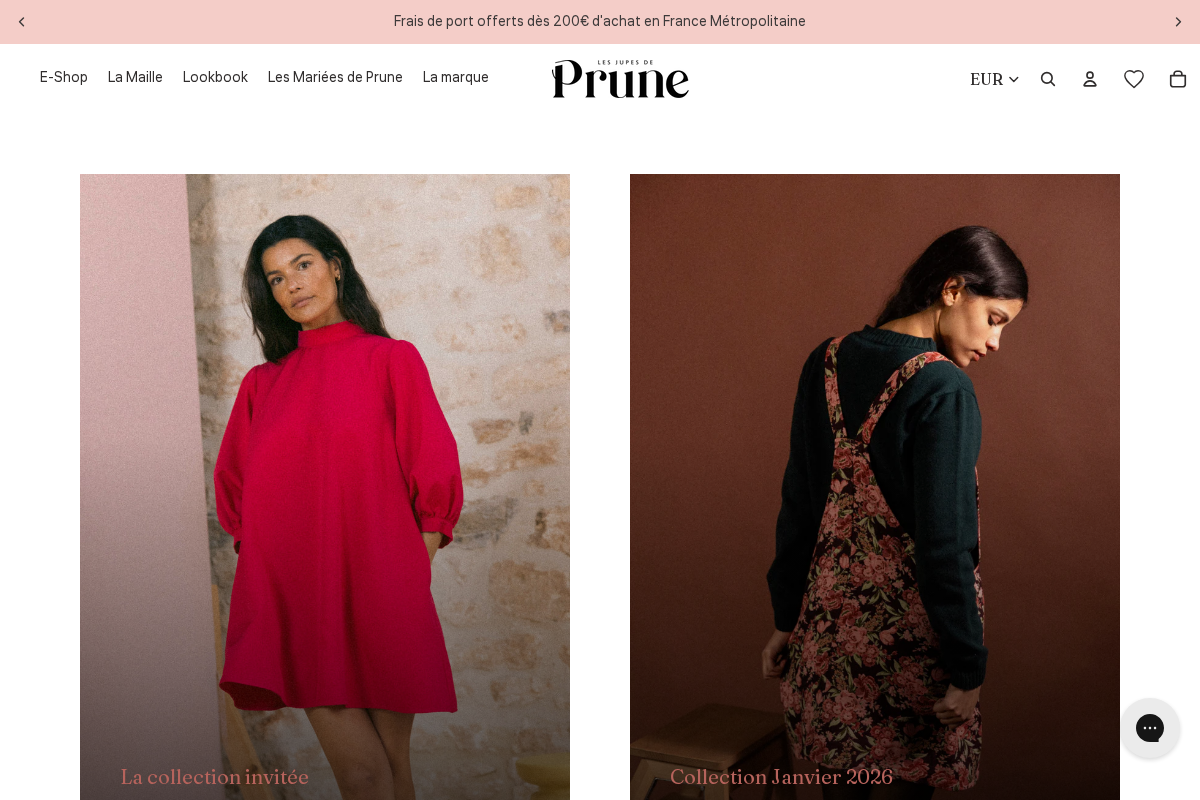 lesjupesdeprune.com homepage screenshot