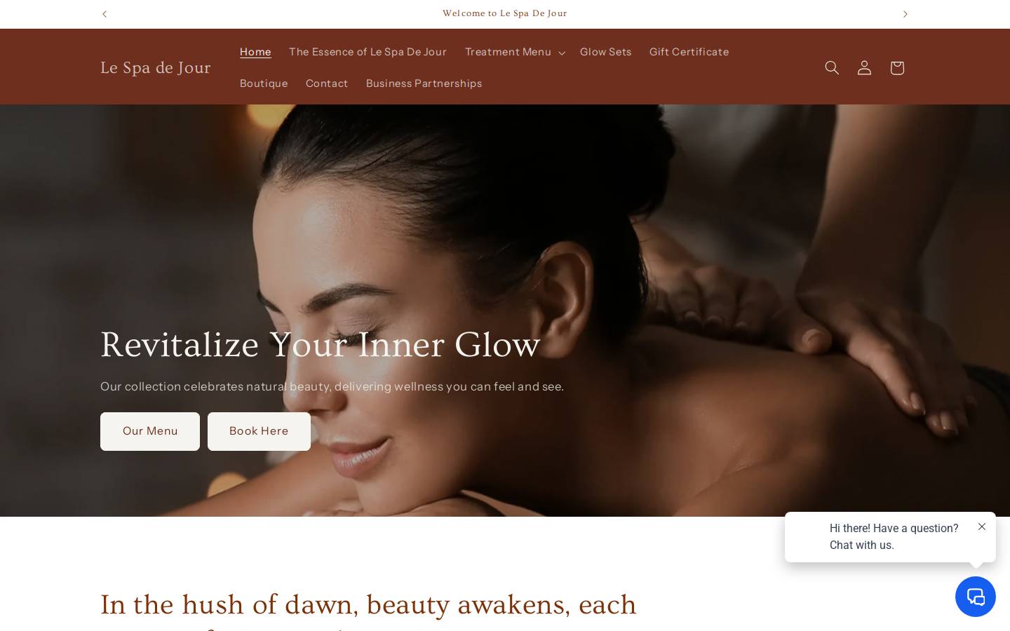lespadejour.com homepage screenshot