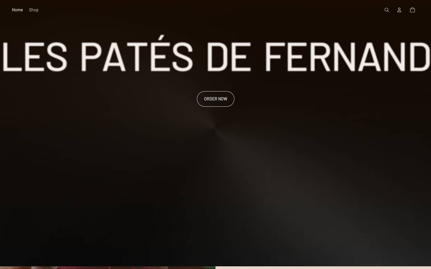 lespatesdefernand.com homepage screenshot