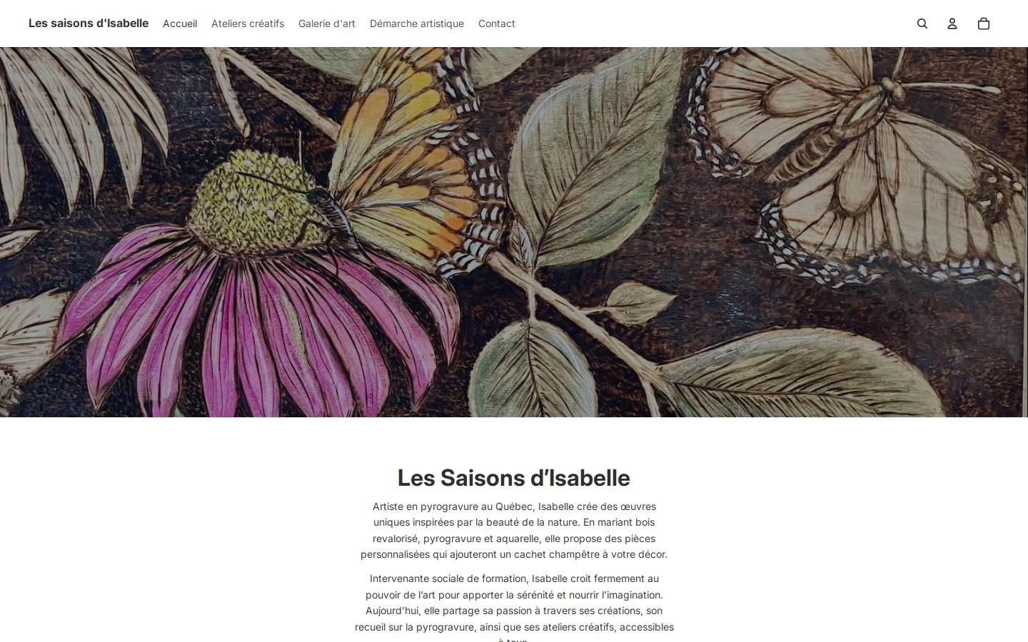 lessaisonsdisabelle.ca homepage screenshot