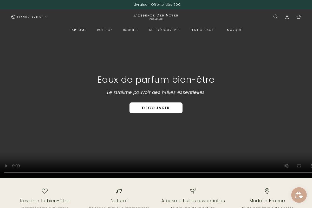 L'Essence des Notes homepage screenshot