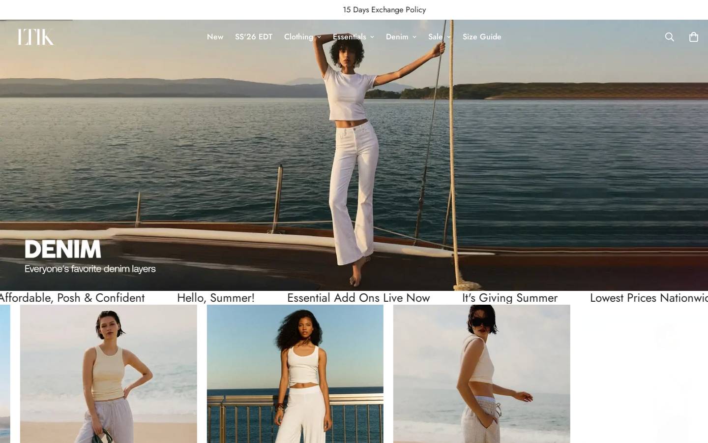 lessthan1thousand.com homepage screenshot