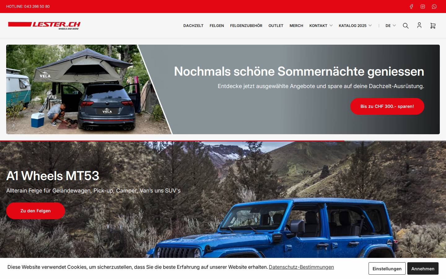 lester.ch homepage screenshot