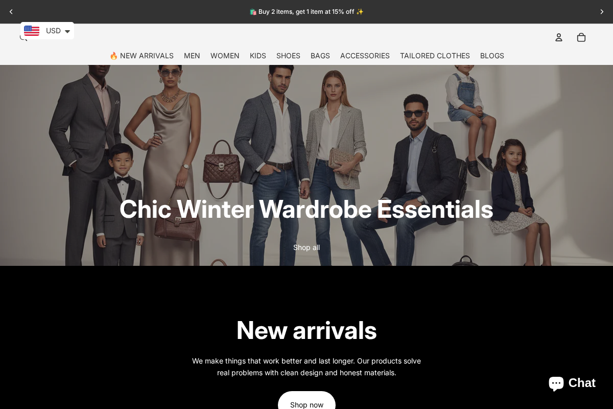 LeStyleParfait homepage screenshot