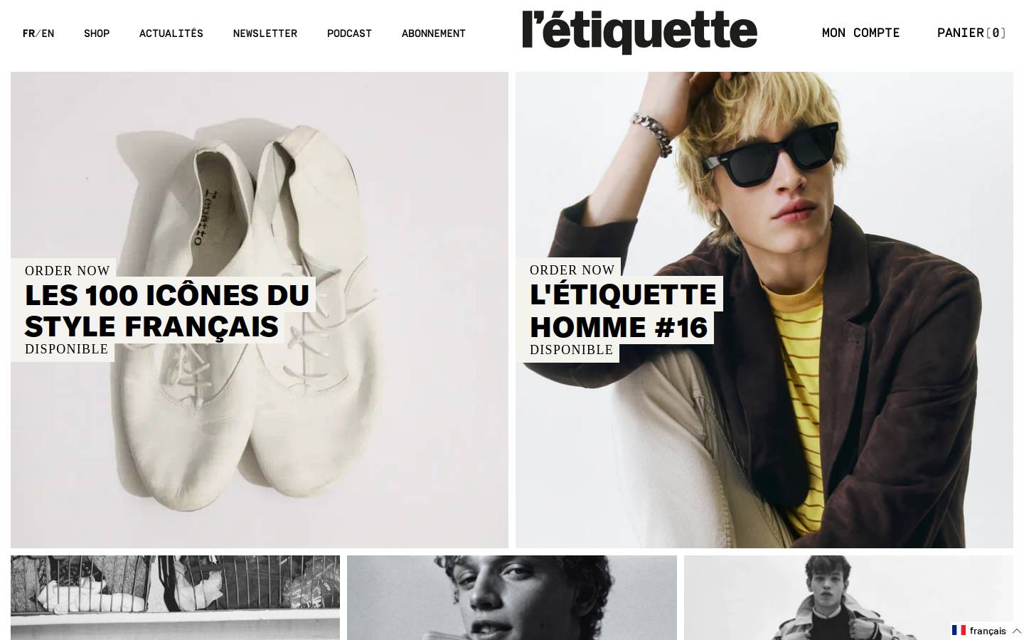 letiquette.com homepage screenshot