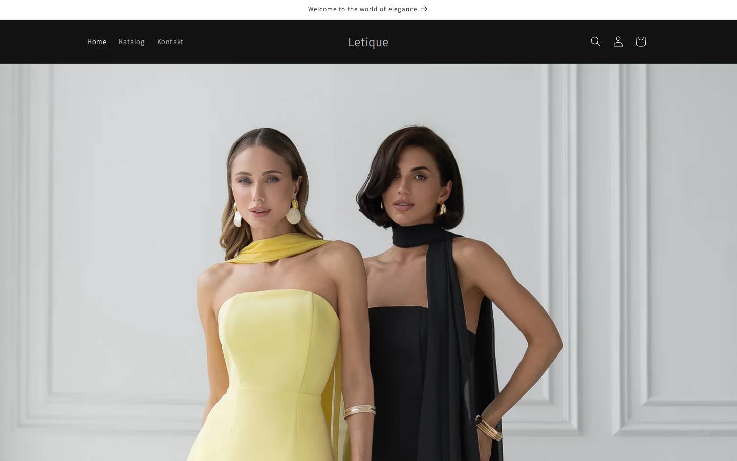 letiqueua.com homepage screenshot