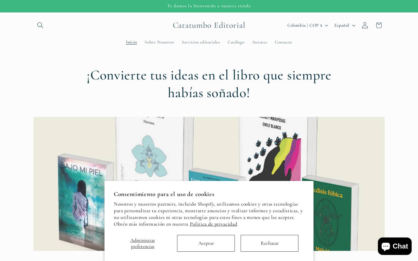 letrascatatumbo.com homepage screenshot