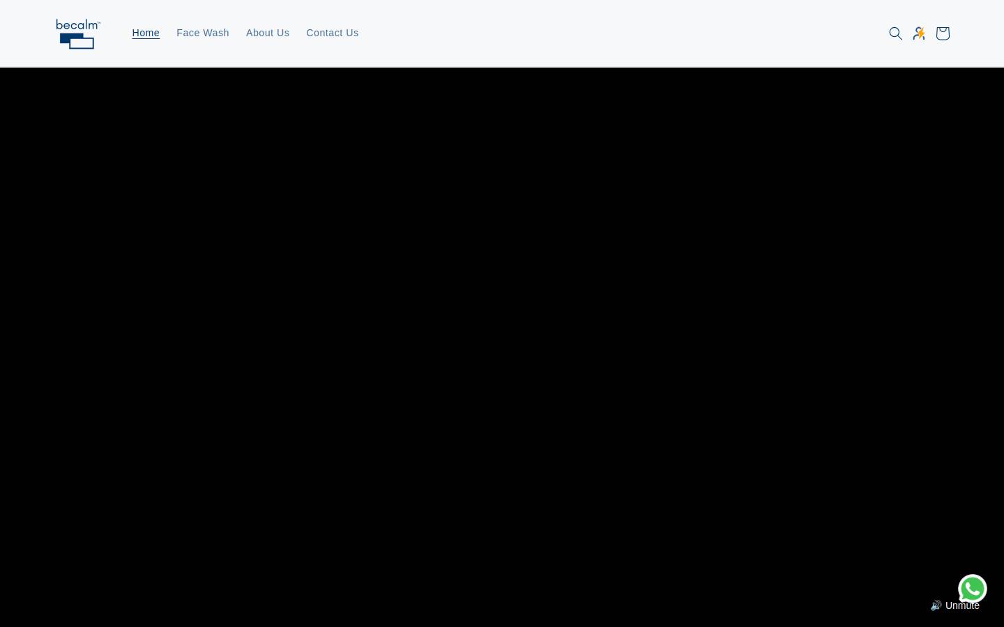 letsbecalm.in homepage screenshot