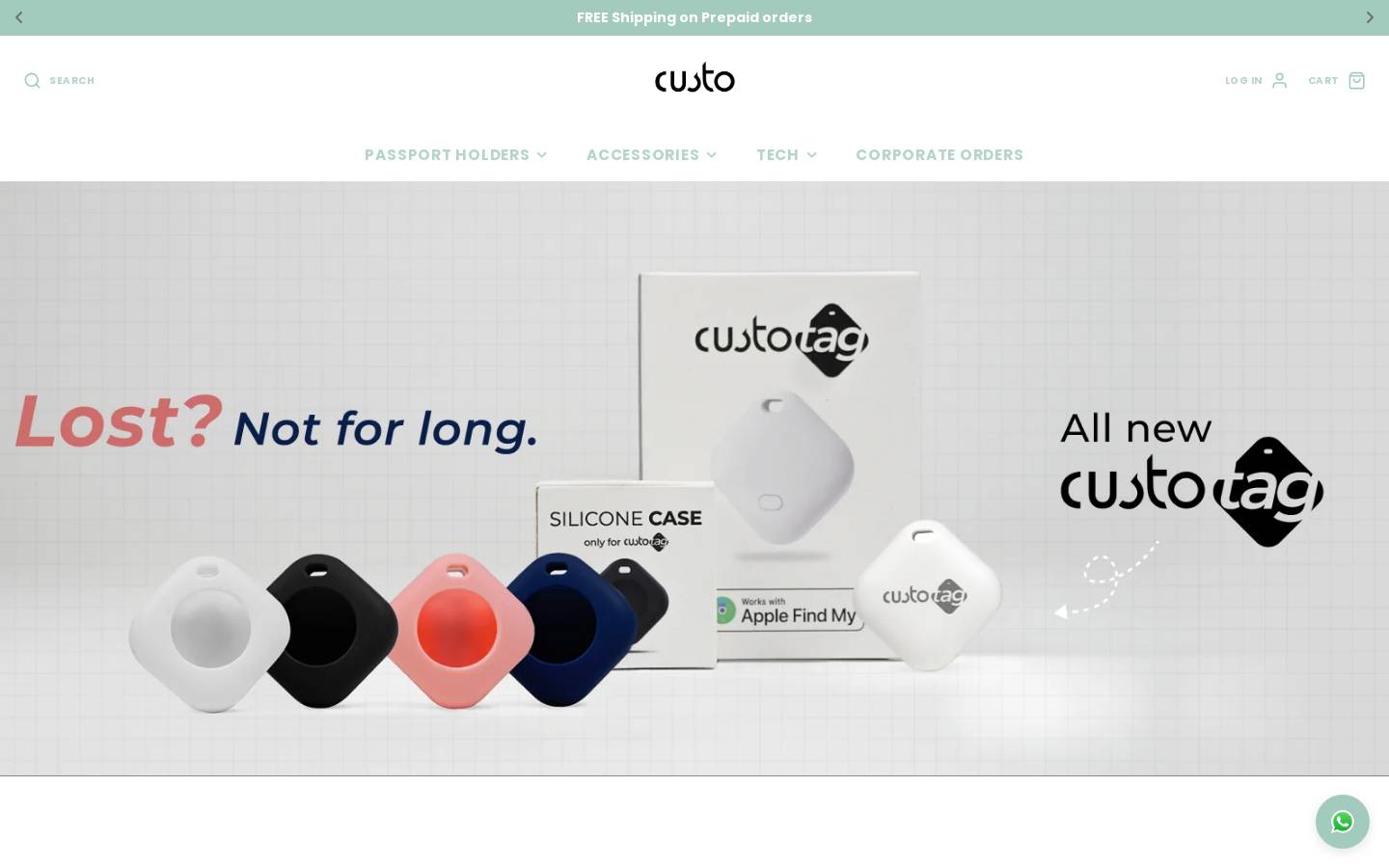 Letscusto homepage screenshot