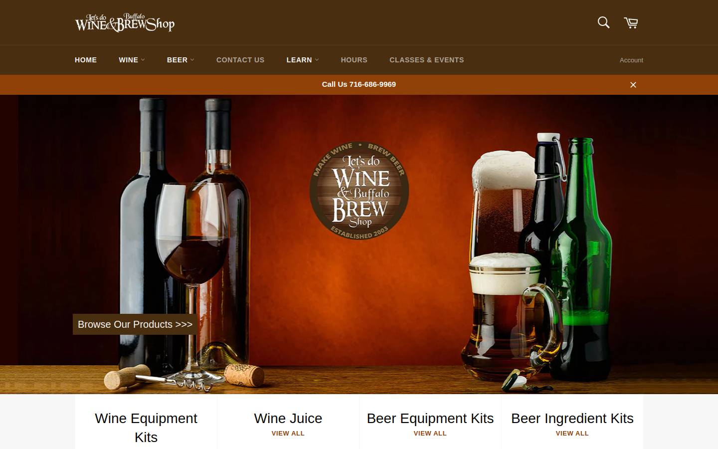 letsdowine.com homepage screenshot