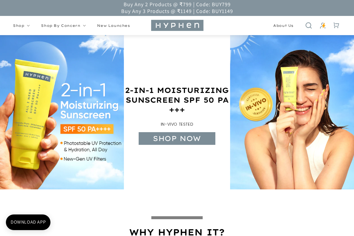 letshyphen.com homepage screenshot