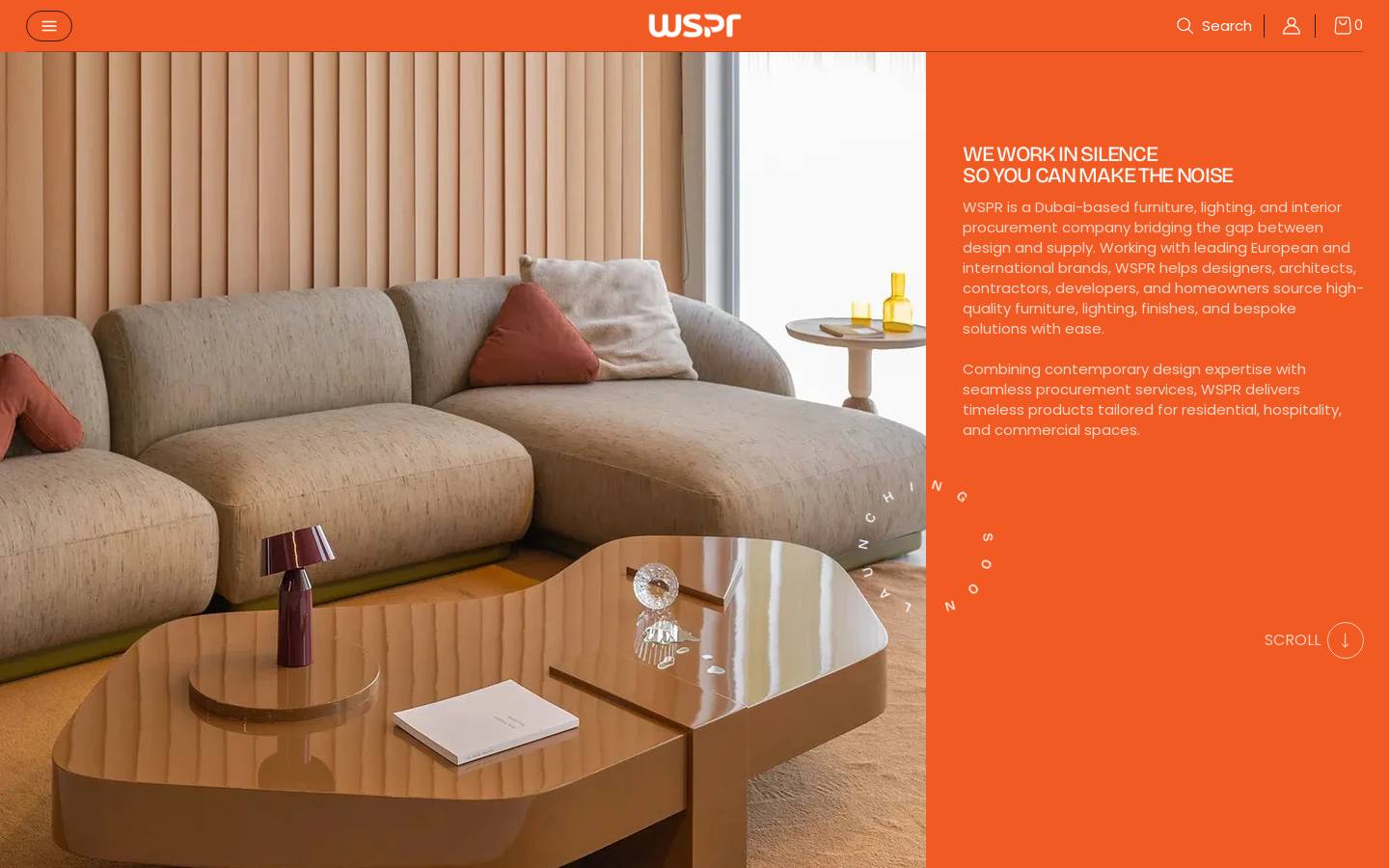 letswspr.com homepage screenshot