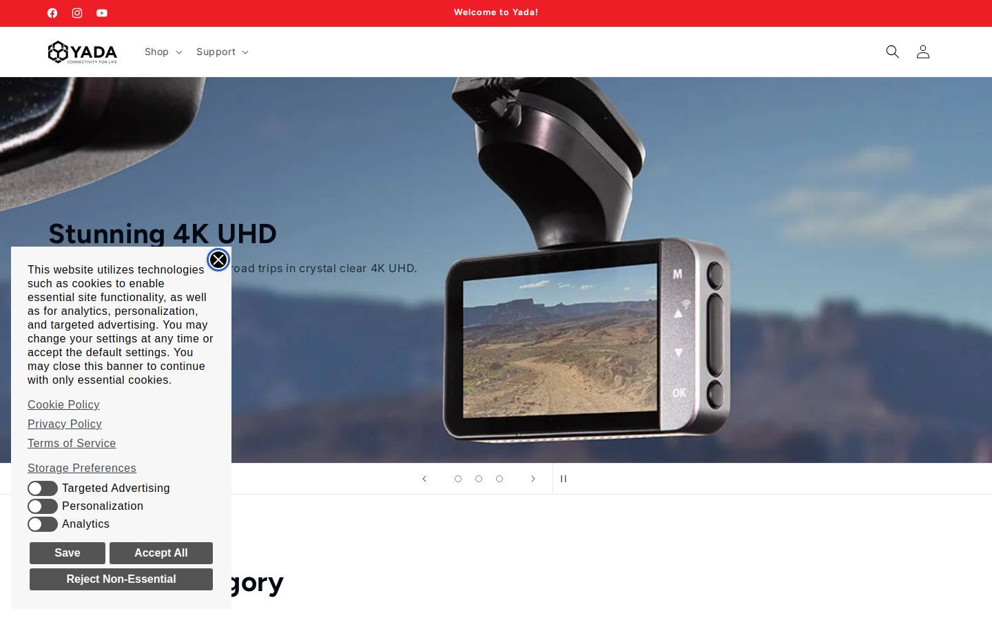 letsyada.com homepage screenshot