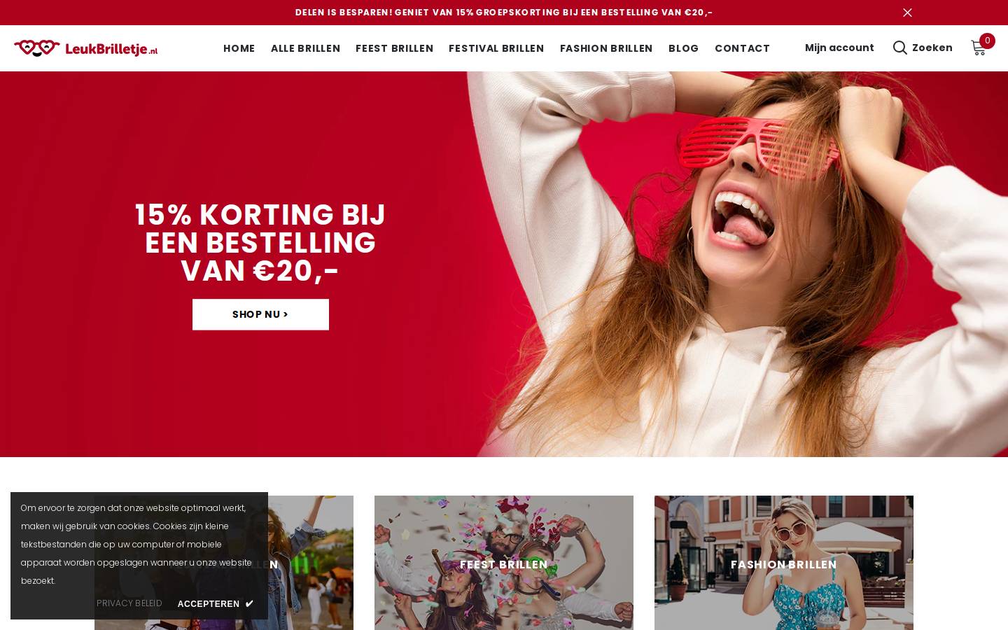 leukbrilletje.nl homepage screenshot