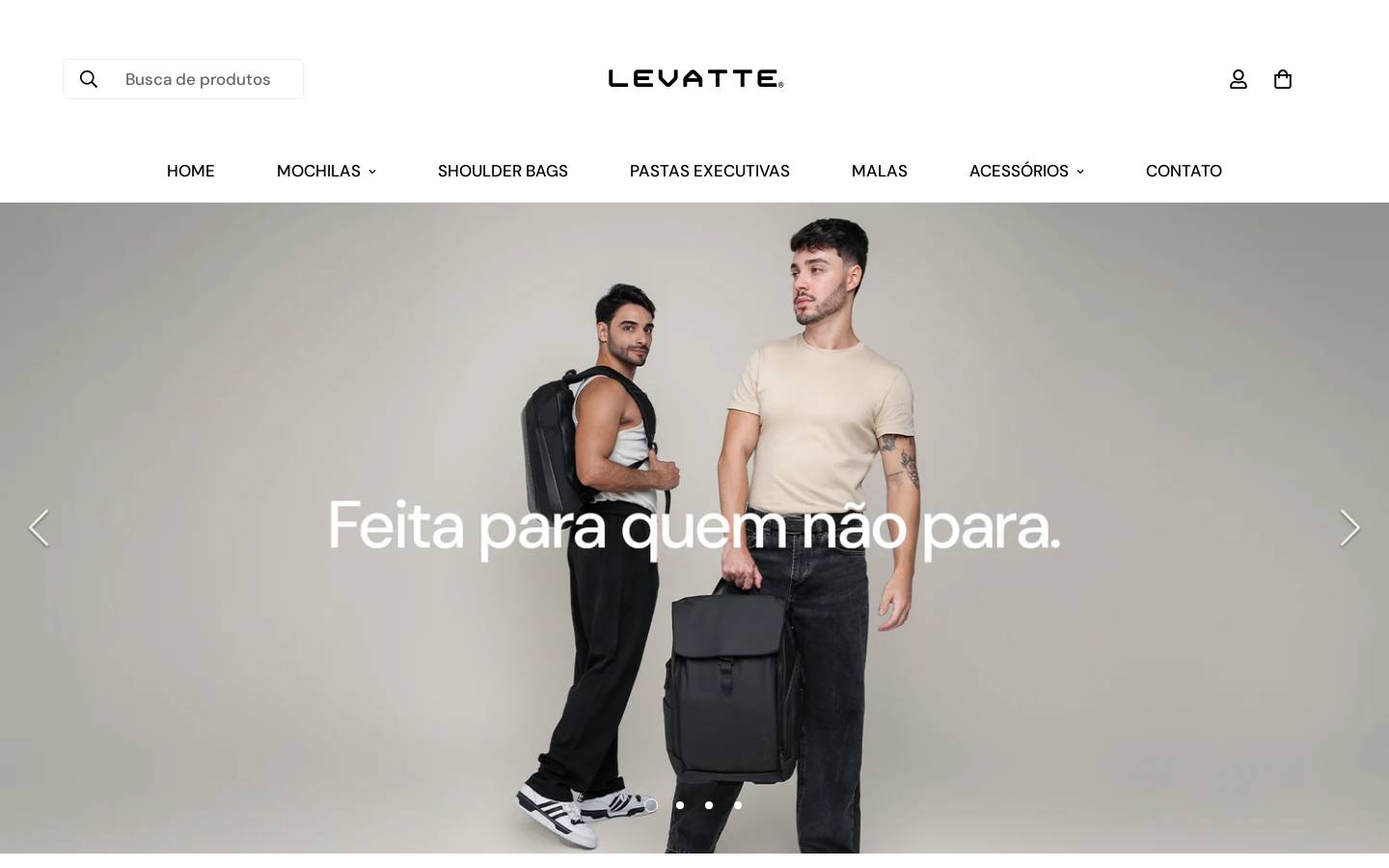 levatte.com.br homepage screenshot
