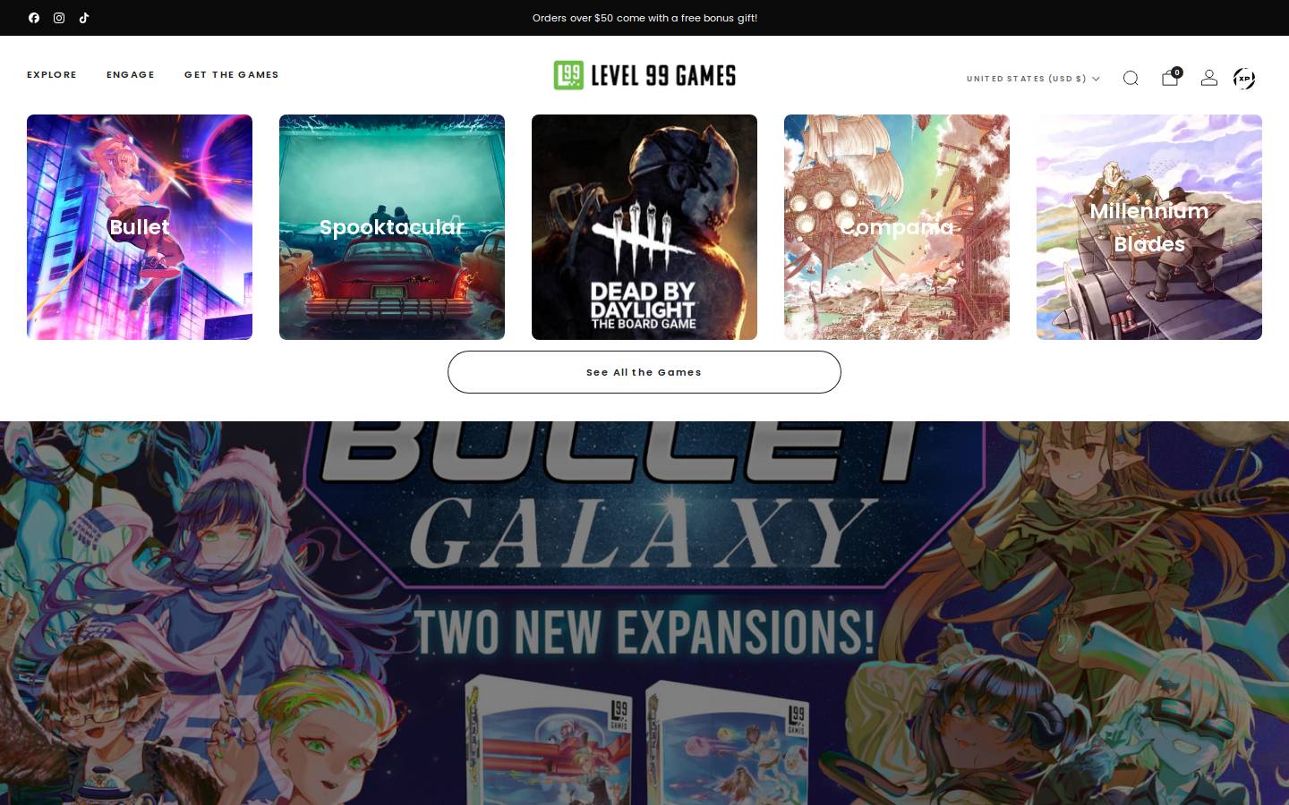 level99store.com homepage screenshot
