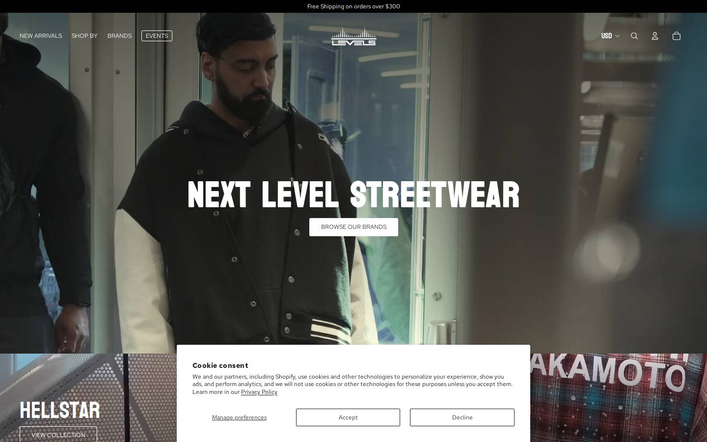 levelssf.com homepage screenshot