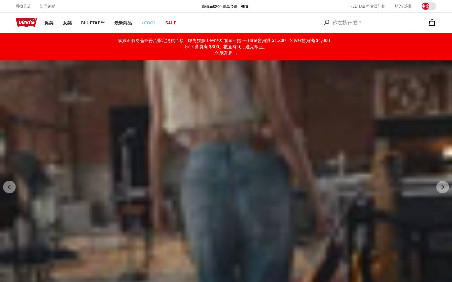 Eu Levi homepage screenshot