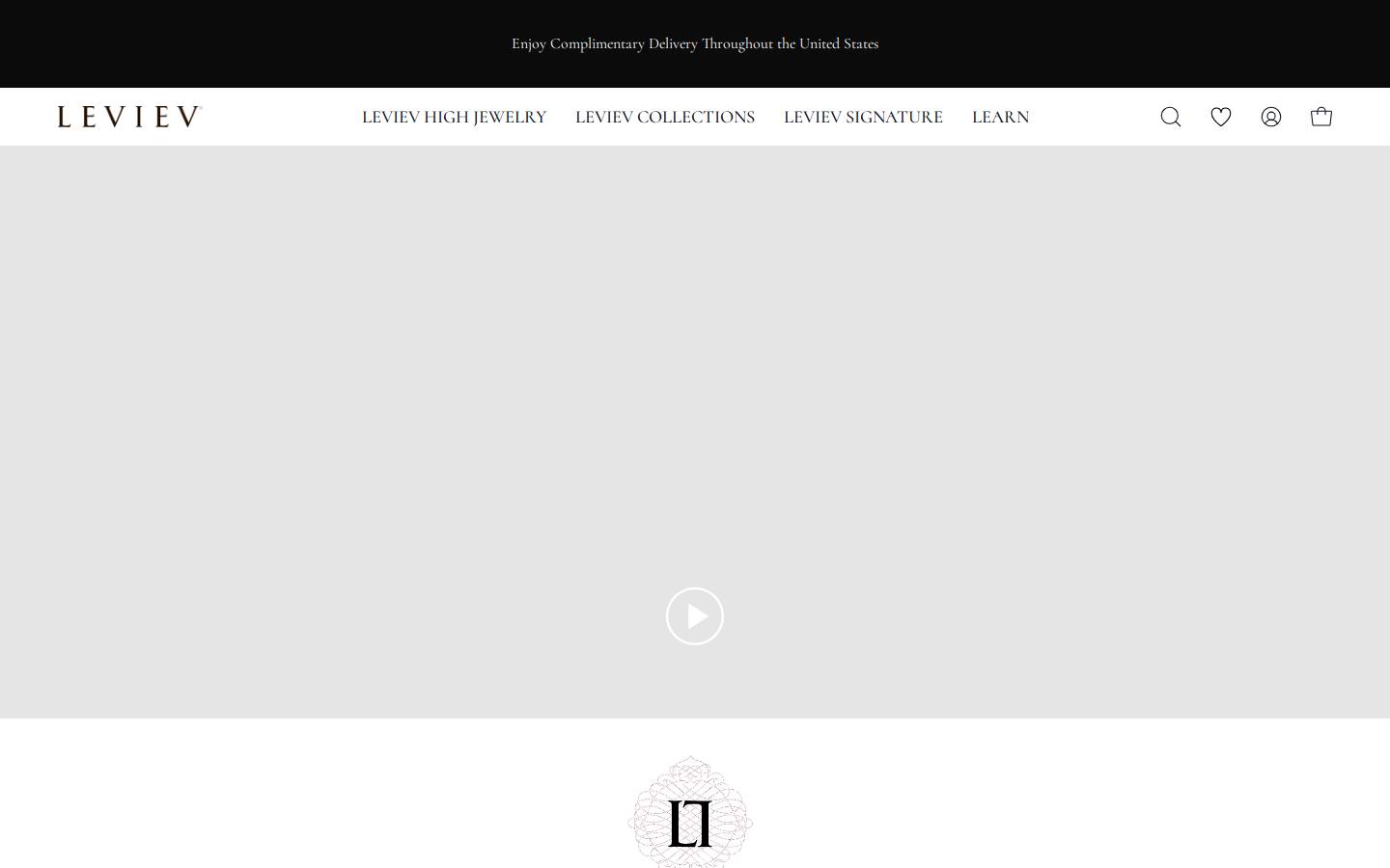 leviev.com homepage screenshot