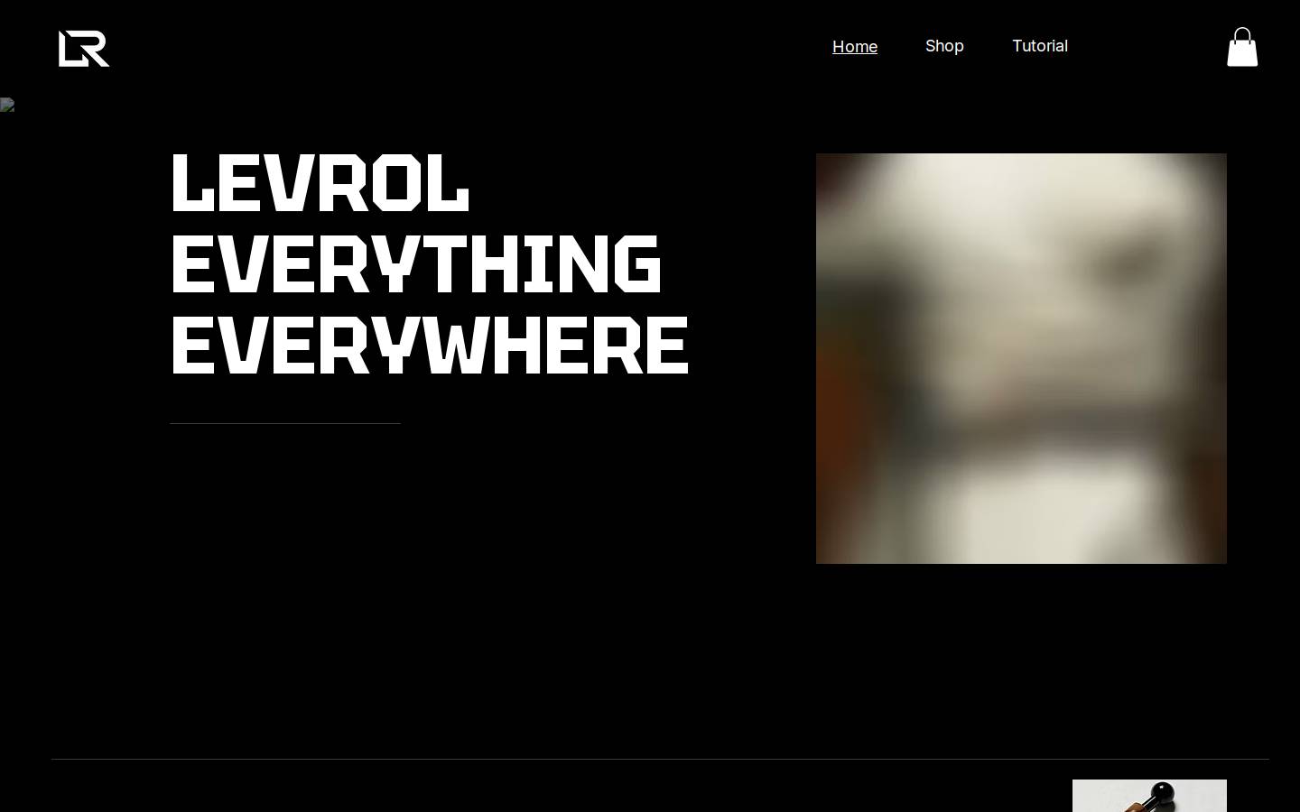 levrol.com homepage screenshot