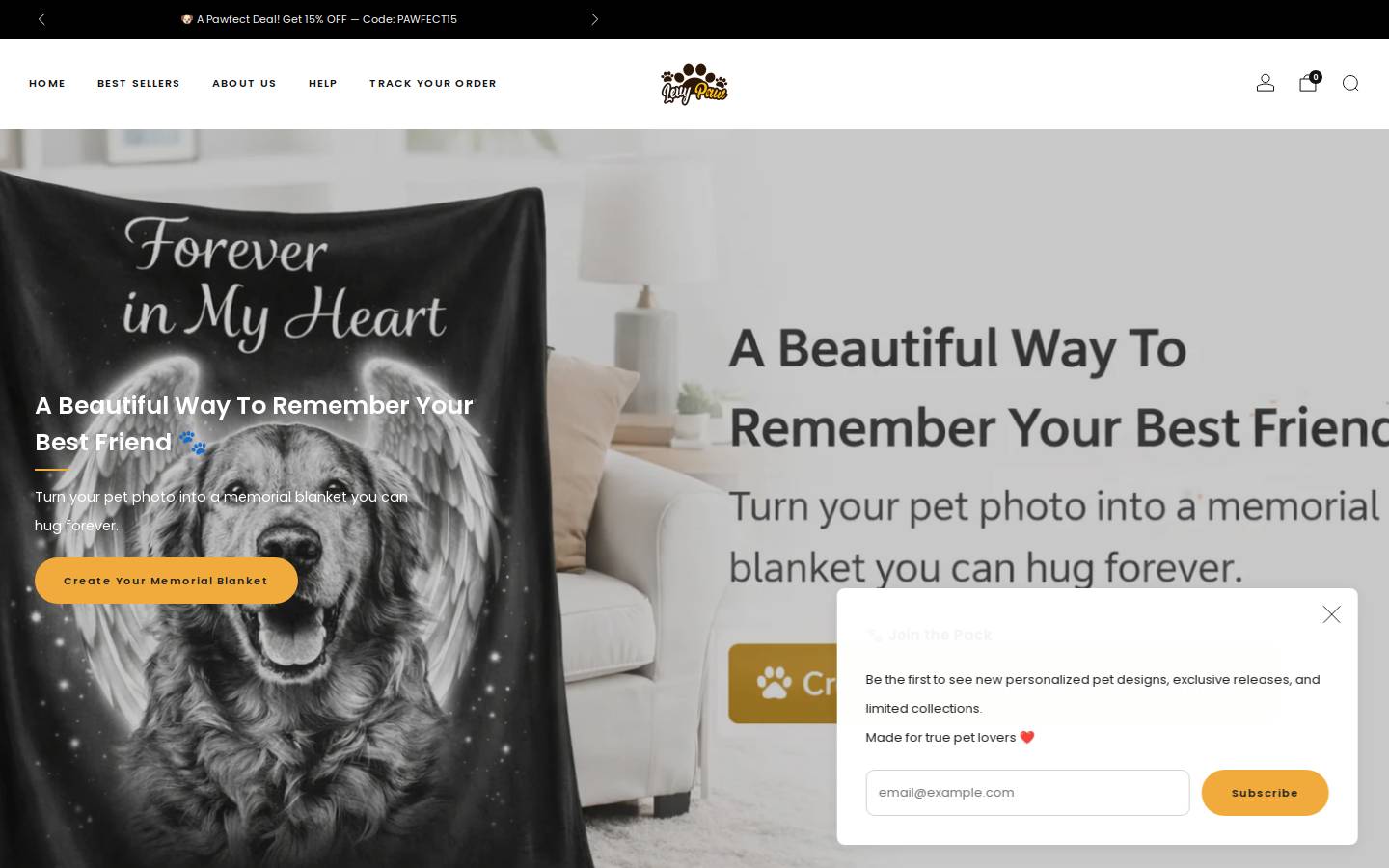 levypaw.com homepage screenshot