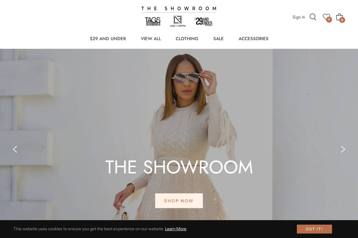 lexinfifth.com homepage screenshot
