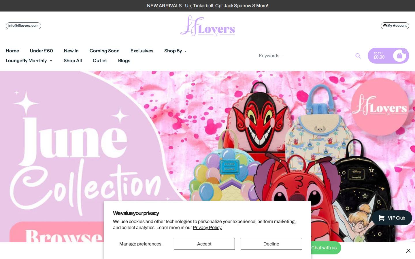 Lflovers homepage screenshot